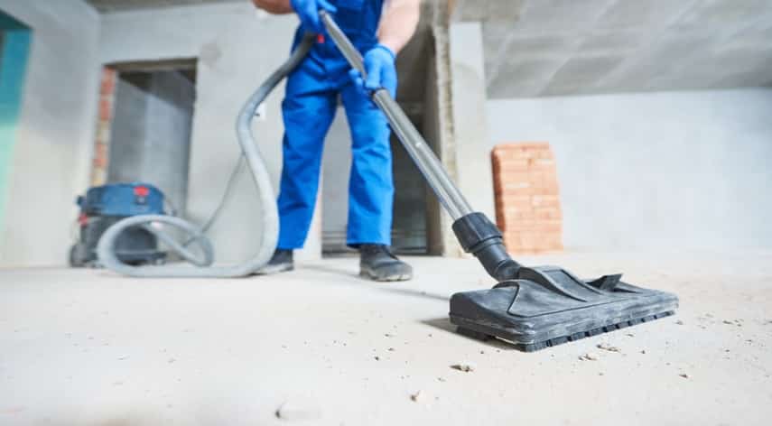 construction clean-up