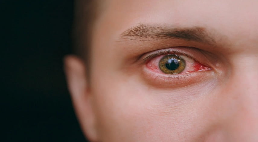 ear infection and pink eye
