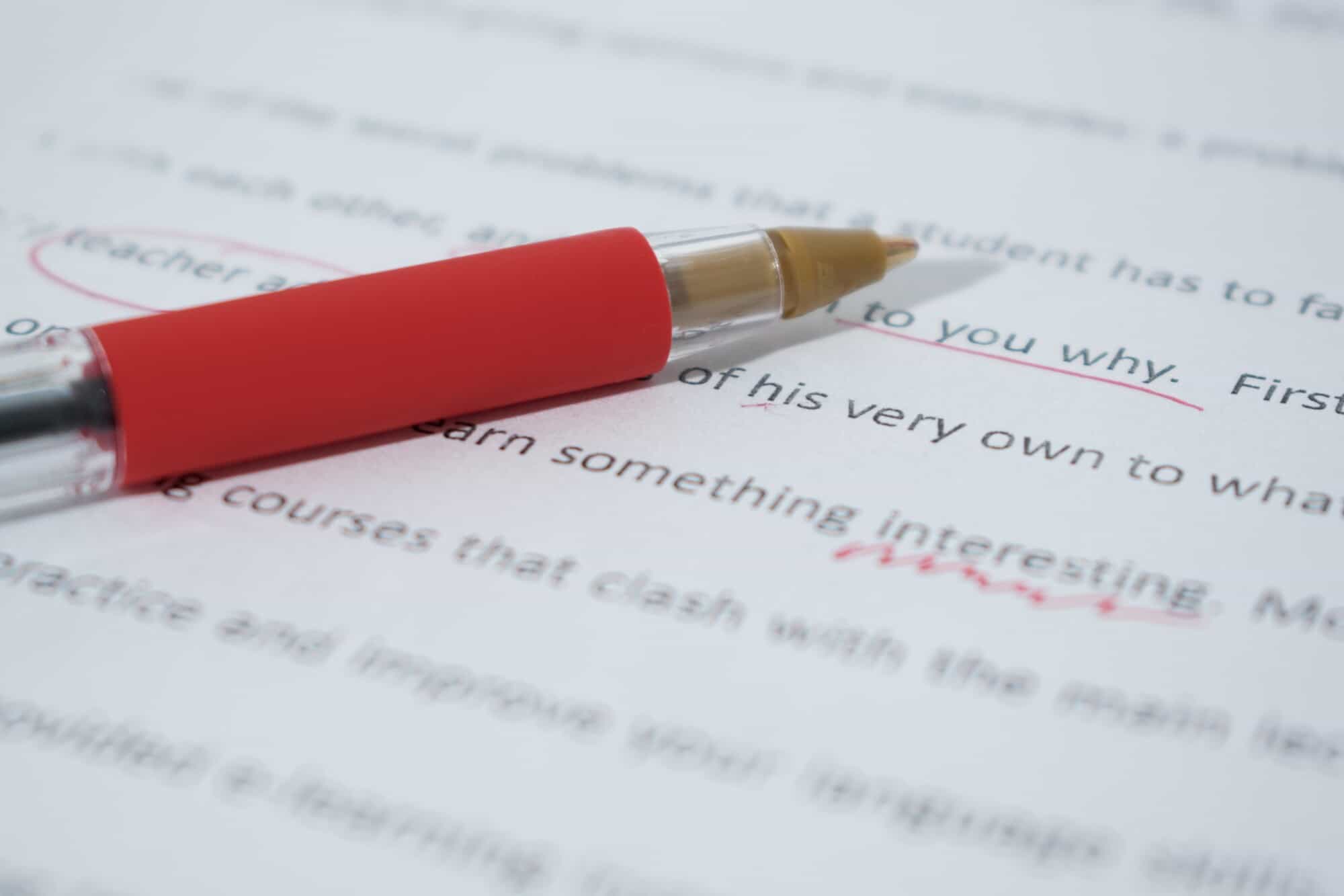 editing vs proofreading