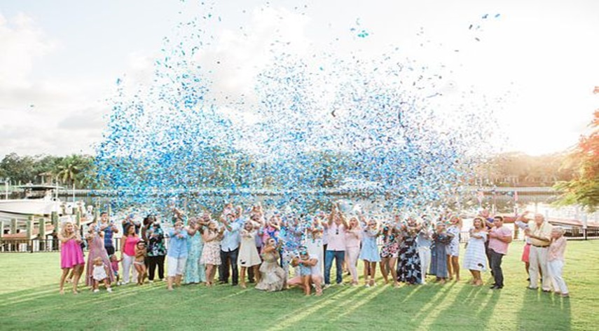 Gender Reveal Confetti Cannons