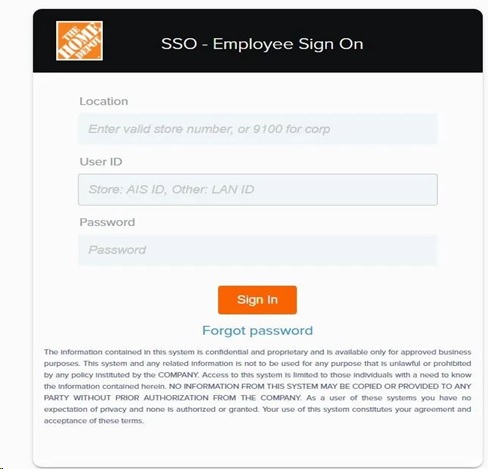 Home Depot Health Check Associate Login Process Steps