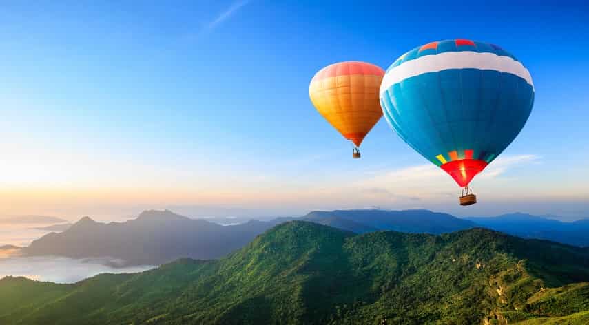 hot air balloon