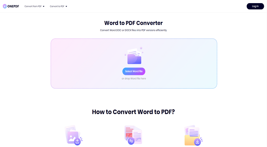 docx to pdf